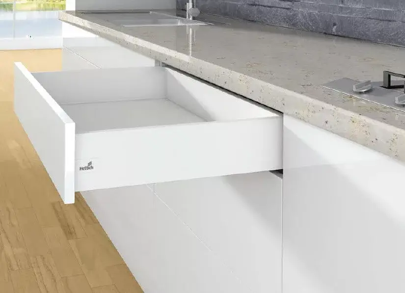 Gyors szállítás K-HETTICH ArciTech, front kihuzású, fehér, 300/126, 10kg, SiSy