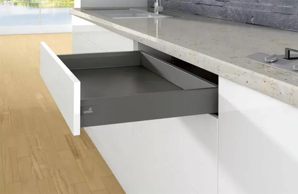 Expressz kézbesítés K-HETTICH ArciTech, front kihuzású, antracit, 350/94, 40kg, SiSy