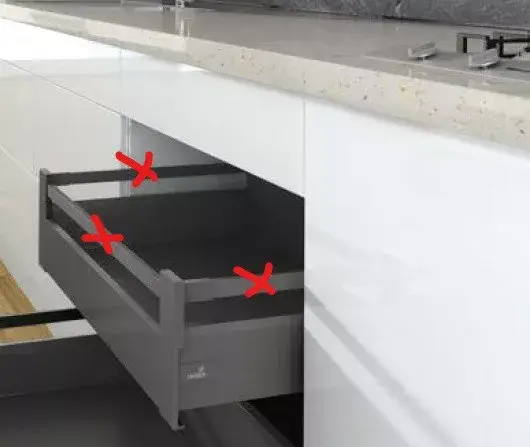 Biztonságos fizetés K-HETTICH ArciTech, belső, antracit, 550/126/218, 60kg, SiSy