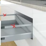 Biztonságos vásárlás K-HETTICH Arcitech, front kihuzású, ezüst, 350/94/218, 40kg, SiSy
