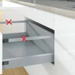 Biztonságos vásárlás K-HETTICH Arcitech, front kihuzású, ezüst, 500/94/250, 40kg, SiSy