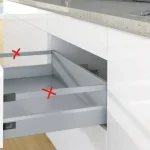 K-HETTICH ArciTech, front kihuzású, ezüst, 650/94/186, 60kg, SiSy Outlet