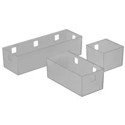 HETTICH 9207260 Banio Orga tálak, szett 3 db transzparens Legjobb ár
