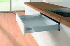 Árengedmény K-HETTICH-Atira komplett 420/70 mm ezüst