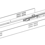 K-HETTICH InnoTech Atira, belső, fehér, 520/70/144 relingel együtt, 30kg SiSy Korlátozott ajánlat