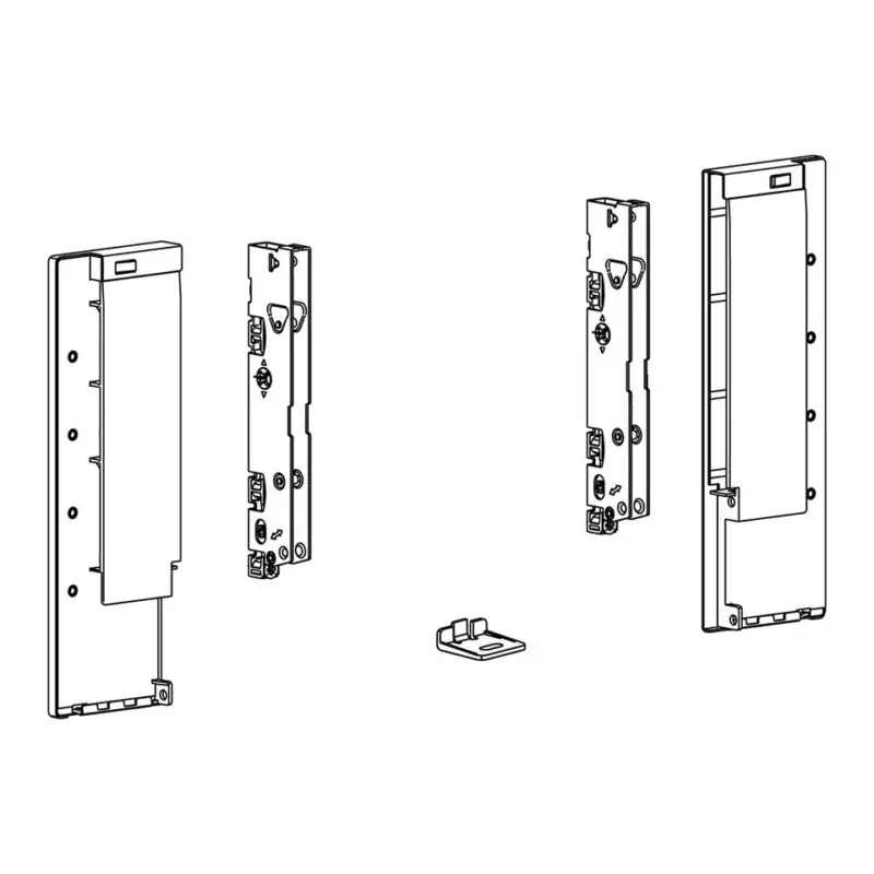 HETTICH 9257659 AvanTech front a fejlécbelső fiókrészének csatlakozói Inlay Gyors kiszállítás