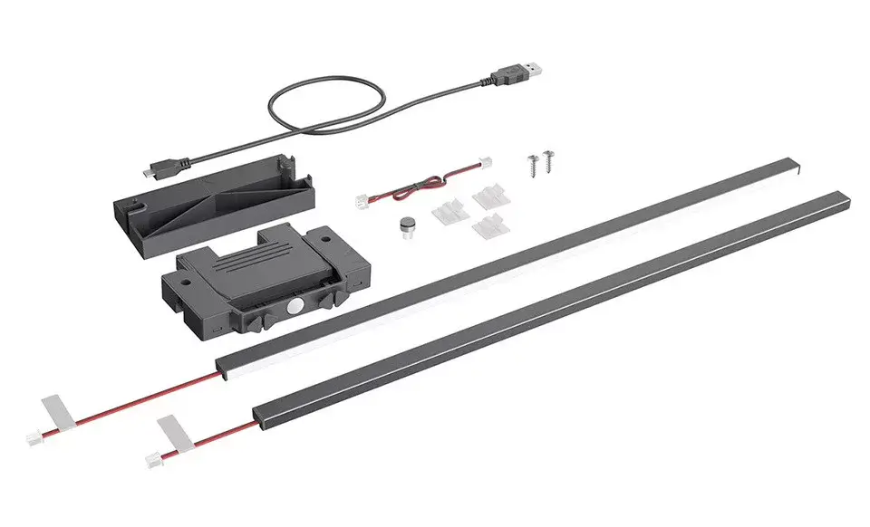 HETTICH 9326922 LED fényprofil az AvanTech YOU 270mm antracit Legjobb ár
