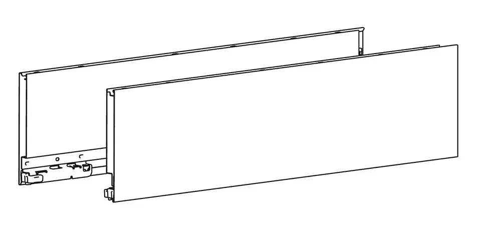 HETTICH 9255192 AvanTech You oldalfal 139/400 antracit B Szuper akció