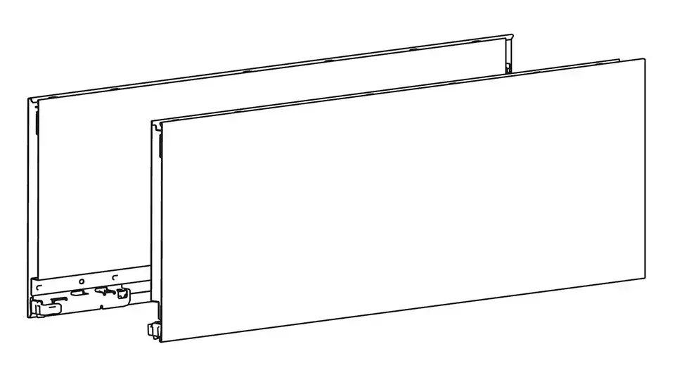 Árcsökkenés HETTICH 9255132 AvanTech You oldalfal 187/450 fehér B