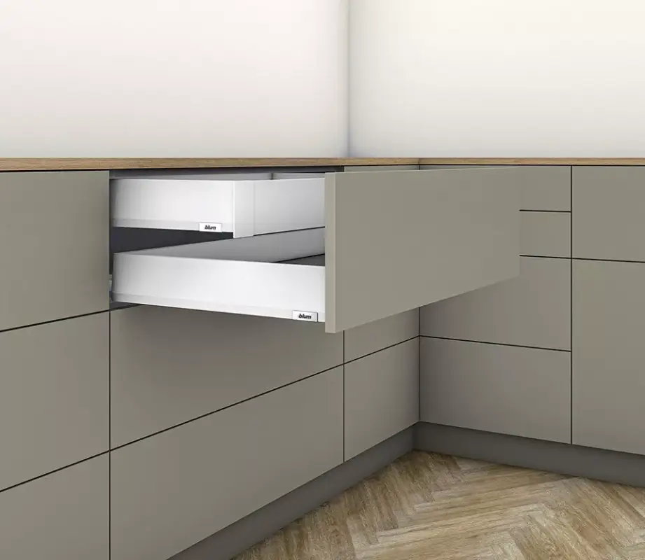 Bestseller K-BLUM Merivobox M 270 mm, 40 kg, fehér, belső