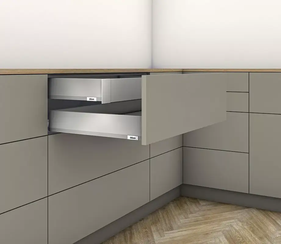 Biztonságos fizetés K-BLUM Merivobox M 300 mm, 40 kg, Indium szürke, belső