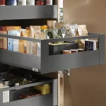 K-BLUM Merivobox E 300 mm, 40 kg, Orion szürke, belső, reling Akció