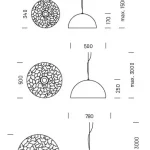 Farmosa 7.8, egyedi tervezésű, minimalista stílusú lámpa Kedvezmény