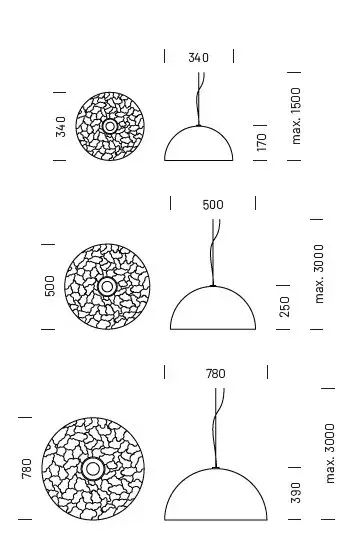 Farmosa 7.8, egyedi tervezésű, minimalista stílusú lámpa Kedvezmény