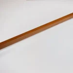 Műanyag bútorfogantyú, króm és fa hatású műanyag, 320 mm furattáv, modern stílus Ajánlat