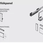 Csak ma GM_172F Panelrögzítő, fehér, 172 mm