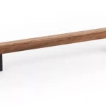 VIEFE DUO MINIfa-fém bútorfogantyú 160 mm, szürke-dió Outlet