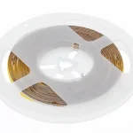 Árengedmény LED szalag COB LED csík, 1600 LED/5 fm, hideg fehér, 8W/fm, 8mm széles , 5fm/tekercs, 12V
