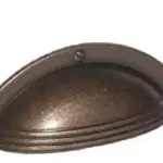 Z212_AB, Fém bútorfogantyú, antikolt bronz színű, 64 mm furattávval Utolsó esély