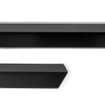 Azonnal elérhető VIEFE PLIÉ Matt fekete Fém fogantyú, 160 mm furattáv