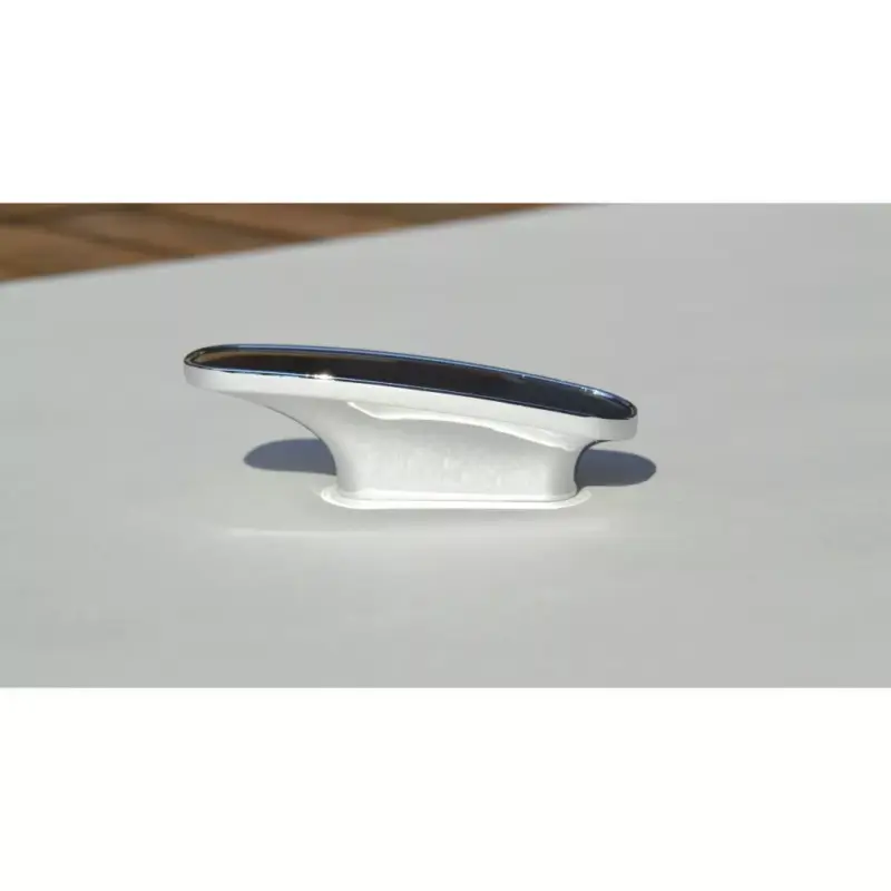 Metall-Kunststoff-Möbelgriff, chrom, schwarz, 32 mm Lochabstand Vedd meg most