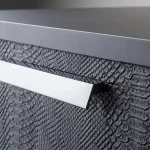 ISOLA Metall-Möbelgriff, Farbe Edelstahl, Bohrung 96 mm Ajánlat