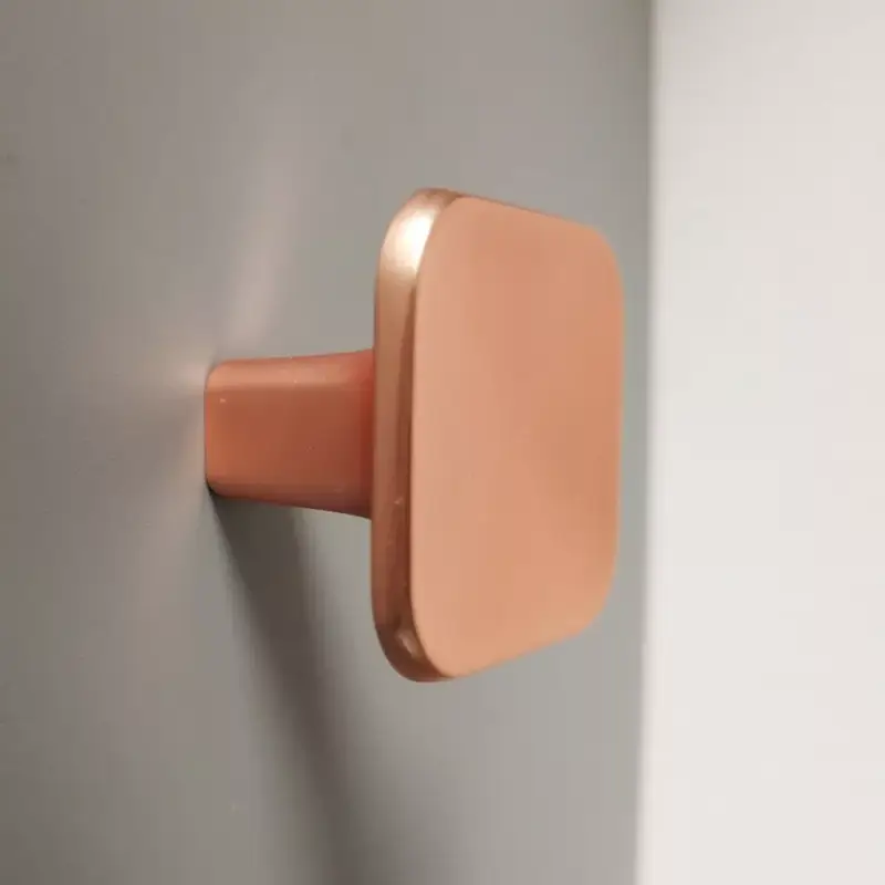 Legnépszerűbb SCOOP Möbelknopf aus Metall, Kupfer matt