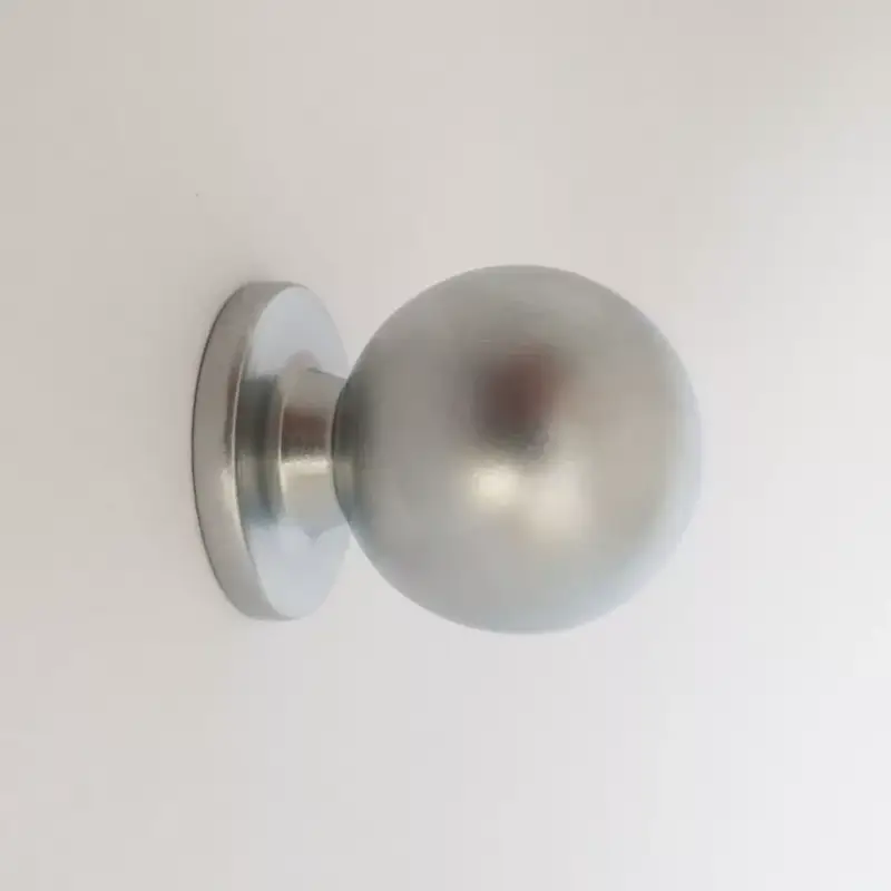 Nézd meg most TOMIC Metall-Möbelknopf in satiniertem Chrom