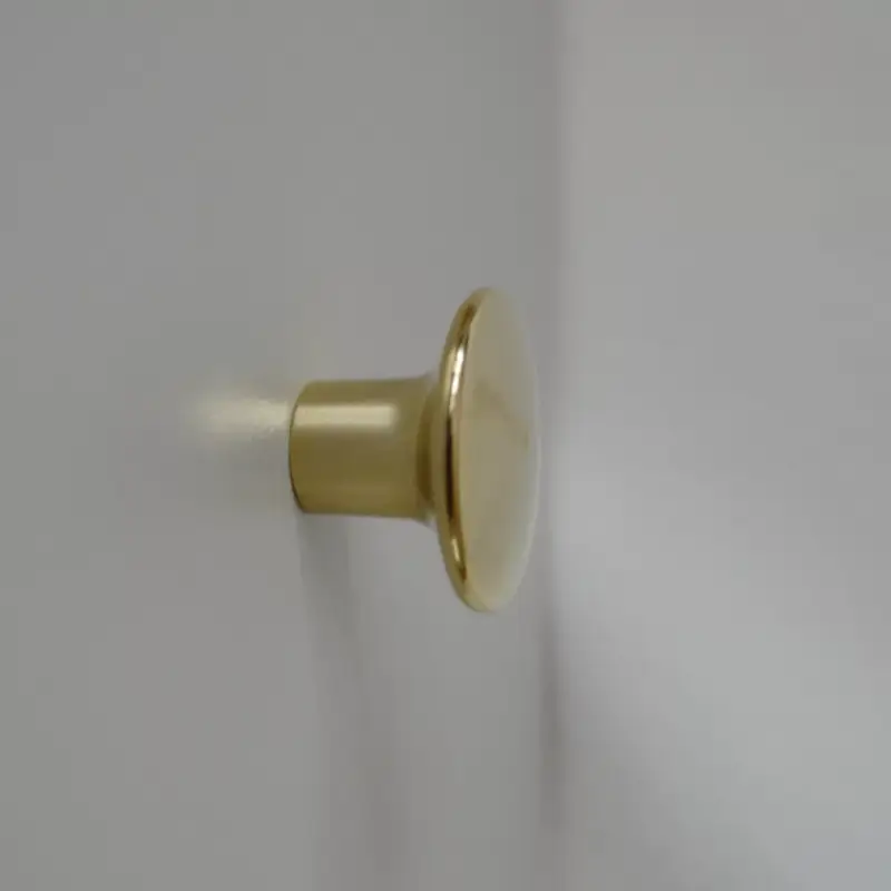 Metall-Möbelknopf, gold Prémium