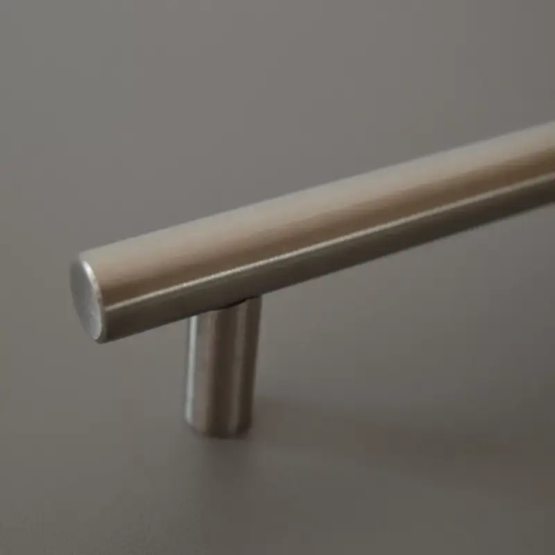 HRAZDA Möbelgriff aus Metall, Stange, Farbe Nickel gebürstet, BA 160 mm Különleges ajánlat