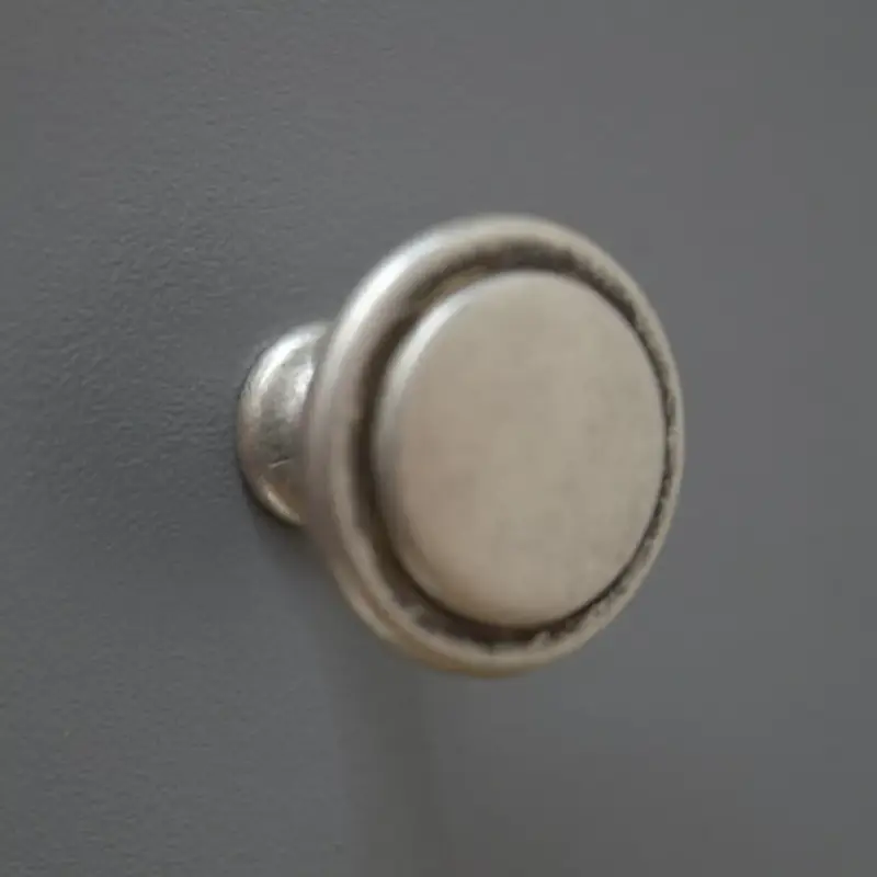 Szezonális akció Metall-Möbelknopf, Ecke silber