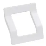 Metall-Möbelgriff, mattweiß, mit 64 mm BA Utolsó esély