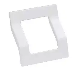 Metall-Möbelgriff, mattweiß, mit 64 mm BA Utolsó esély