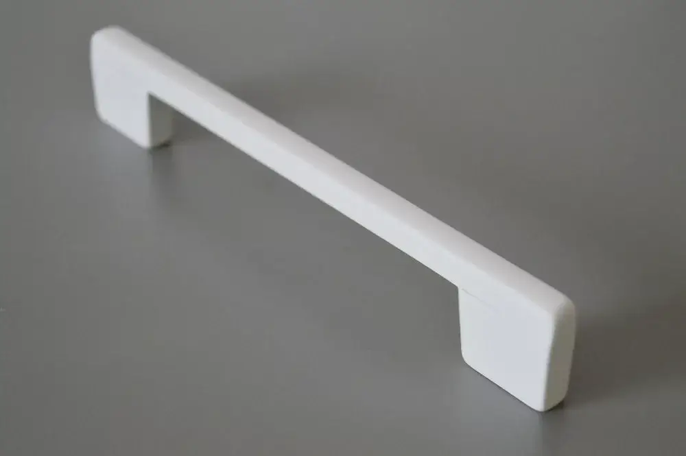 Biztonságos fizetés Metall-Möbelgriff, Weiss, mit 128 und 160 mm Lochabstand