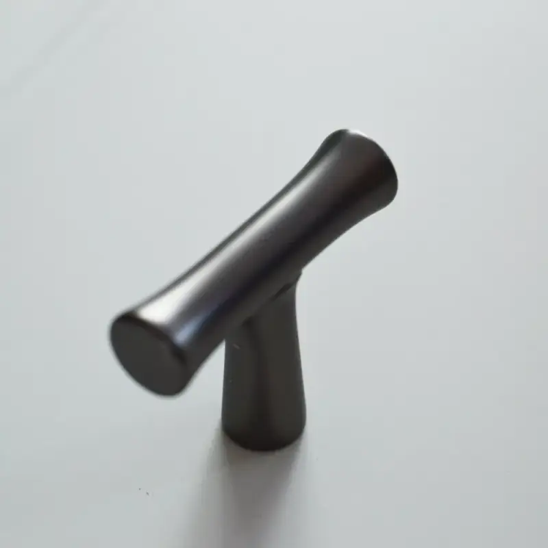 Expressz szállítás BAMBOO T, Metall-Möbelknopf in Titán