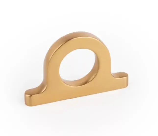 VIEFE OMEGA Metallgriff, 32 mm Bohrung, Messing poliert Expressz szállítás