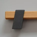 Rendeld meg most BEAM Antracit, Metall lackierter Eichenmöbelgriff, 128 mm Bohrungsabstand