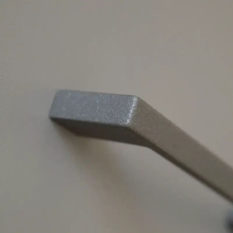 Alacsony ár Antrazitgrauer Metall-Möbelgriff mit 480 mm Lochabstand