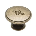 Expressz szállítás OLBIA_104, Metall-Möbelknopf, antike Bronze