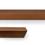 Expressz kézbesítés VIEFE PLIÉ Metallisch braun Metallgriff, Bohrung 64 mm