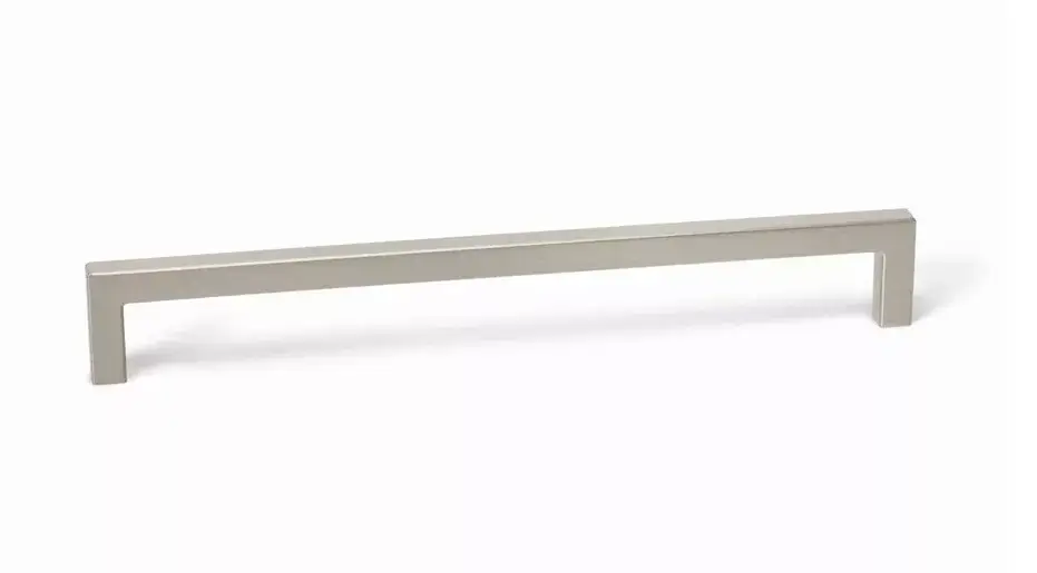 Árengedmény VIEFE U - Metall-Möbelgriff, Farbe Nickel gebürstet, Bohrung 320 mm