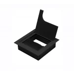 Ne maradj le Kábelkivezető 80x80mm fém fekete