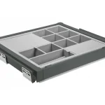 Szezonális akció GTV Kihúzható rendszerező, fékes, ELITE 800mm, Antracit