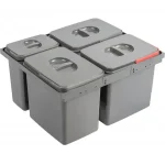 Szemetes MULTINO 540 mm 3x15L és 1x7L Olcsóbb