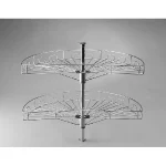 Rácskosár 1/2-es 750mm P22 ezüst W4275-750 Expressz szállítás