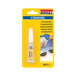 Csak ma SOUDAL Pillanatragasztó CYANOGEL 3g