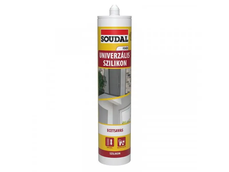 SOUDAL Univerzális szilikon fehér.280 Biztonságos fizetés
