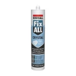 Utolsó esély SOUDAL FIX-ALL Crystal átlátszó 125ml