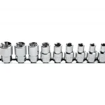 Expressz szállítás Torx bitfej készlet 1/2", 9 db, CrV50BV30
