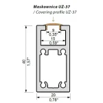 Zobal EVA Gardrób rendszer Led Takaró Tej UZ372 méter Szuper akció